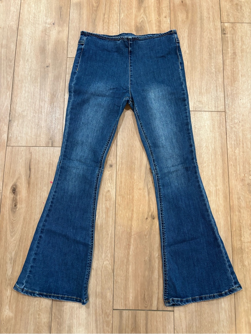 Chelsea & Violet Girl’s Dark Blue Flared Jeans